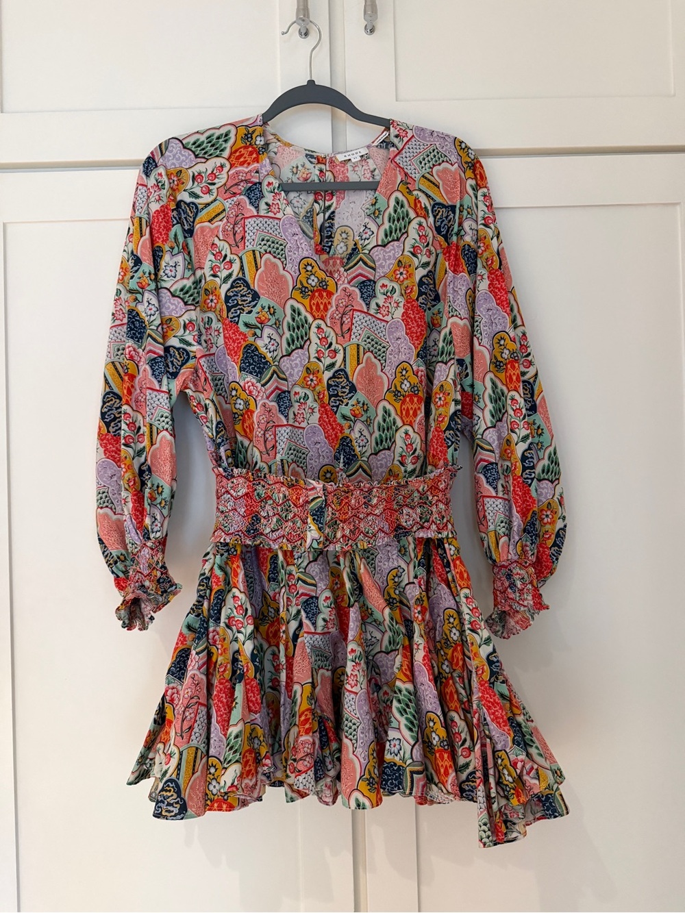 Rhode Olivia Floral Cotton Mini Dress XS - Picture 6 of 17